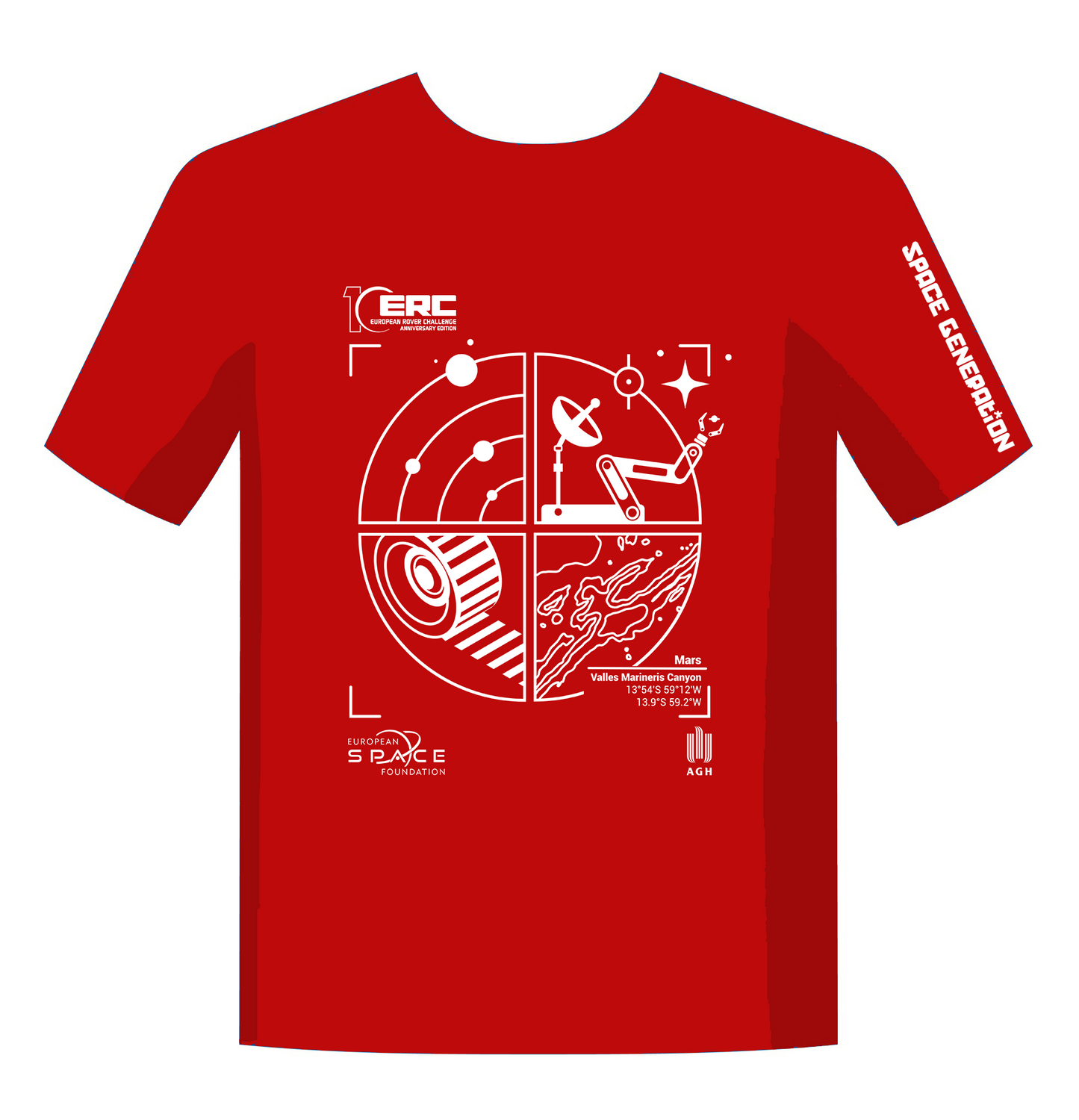 European Rover Challenge Unisex T-shirt (2024 edition)