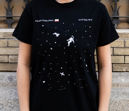 Poland in Space T-shirt (unisex)