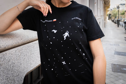 Poland in Space T-shirt (unisex)